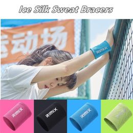 Sweatband Ice Wristbands Cold Sports Towel Adults Wipe Sweat Fitness Absorbing Portable Wrist