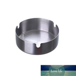 Household Stainless Steel Living Room Ashtray Wear Resistant Drop Resistant Ashtray Multifunctional Portable Home Ashtray