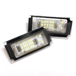 2Pcs Led License Plate Light Auto Tail White LED Bulbs for BMW MINI R50 R52 R53 NEW arrival high qualit Car