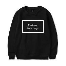 WAMNI Customised Print Hoodies wholesale Sweatshirts Cotton Hoodies Unisex DIY Streetwear Drop Shipping clothing Y0809