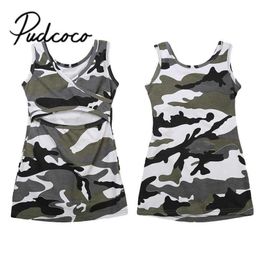 pudcoco 2019 1-6Y Kids baby Girl Summer dress Baby girls Casual Camouflage Backless cut up Dresses Party Sundress Drop Shipping Q0716
