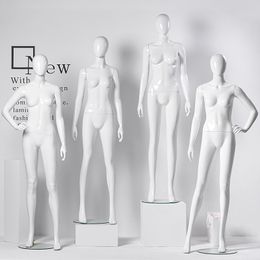 Nice Gloss White Mannequin Lady Model Full Body Different Style For Display