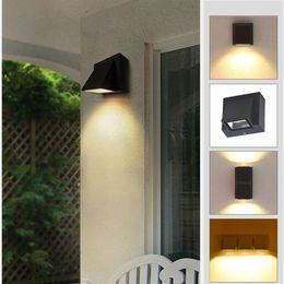 Wall Lamp Home Decoration 5W6W15W LED Modern Minimalist Creative Outdoor Waterproof Gate Terrace Balcony Garden LampWall