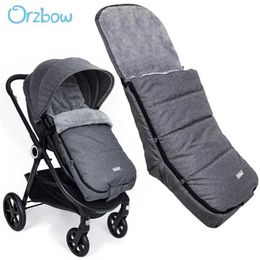 Orzbow Footmuff Sleepsacks Infant Envelope born Baby Stroller Sleeping Bags Warm Children Pram Bunting L Shape 211023