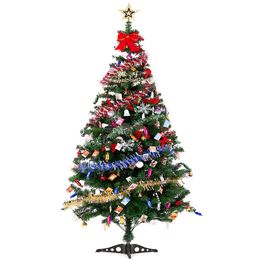 150CM Christmas Decoration Home Decor Tree Package Encryption with Colored Lights s Navidad 211019