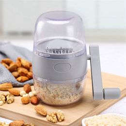 Manual Nut Grinder Multifunctional Dried Fruit Crusher Peanut Masher Chopper Grinding Device Kitchen Tools 210712