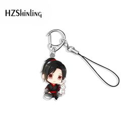 2021 Arrival Acrylic Resin Epoxy The Untamed Weiwuxian Cartoon Modaozushi Pattern Keychain