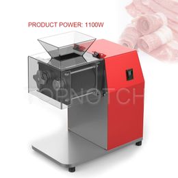 Commercial Electric Meat Slicer Machine Stainless Steel Automatic Vegetable Cutting Grinder Maker Minced Flesh Mincer