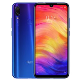 Original Xiaomi Redmi Note 7 4G LTE Mobile Phone 3GB RAM 32GB ROM Snapdragon 660 AIE Android 6.3" Full Screen 48.0MP AI HDR 4000mAh Fingerprint ID Face Smart Cell Phone