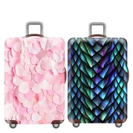 Toiletry Kits Fashion Luggage Case Dust Cover Elastic Suitcase For 18-32Inch Trolley Travel Accessories