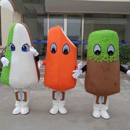 Halloween chocolate Ice Cream Mascot Costume Cartoon Anime theme character Christmas Carnival Party Fancy Costumes Adults Size Birthday Outdoor Outfit