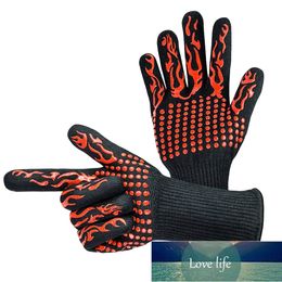 1 Pc Hot BBQ Grilling Cooking Gloves Extreme Heat Resistant Gloves Creative Kitchen Tool Suitable For Smoking Stove Oven Factory price expert design Quality
