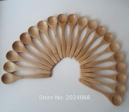 Spoons Kitchen Tool 10 Pieces/set 5.1 Inch Wooden Spoon Environmentally Friendly Tableware Coffee Honey Tea Blender