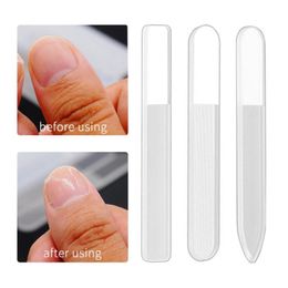 Nail Tools files Transparent Nano File Sponge Square Polishing Artefact Strip LOGO customization and wholesale Free ship 300pcs