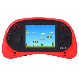 RS-8 Handheld Games Console For Kids Retro Arcade Gaming Player With 260 Classic Old USB Li-ion Battery Gift Portable Game Players