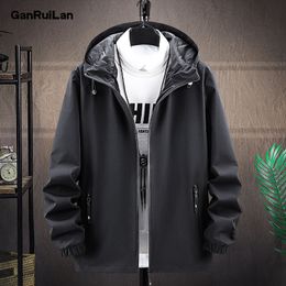 Men Jacket Spring Autumn Fashion Slim Fit Coats Male Casual Baseball Bomber Jacket Mens Overcoat Plus size B0738 210518