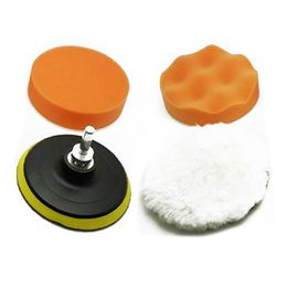 Vehicle Protectants 1Set Car Buffing Pads Kit Sponge Foam Polishing Buffer Pad Set Disc Auto Wash Tool For PolisherCare