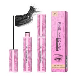 Makeup Lengthening Mascara Black Lash QIC Waterproof Mascara With Small Eyelash Brush Head Slender Thick Long Lasting Princess Curl Volumizing No Smudging