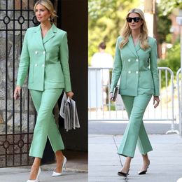 Celebrities Customised Women Pants Suits Double Breasted Office Lady Blazer Suit Wear Prom Party Business Outfits 2 Pieces