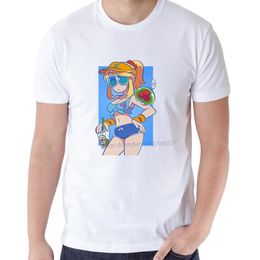 Men's T-Shirts Cute Bikini Beach Sexy Girl Female Arcade Summer Tshirts Fashion Harajuku Print T Shirts Men Clothing