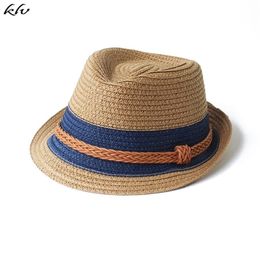 Baby Hat Fashion Straw Cap For Boys Girls Children Breathable Hat Show Kids Hat Beach Caps Summer Sun Hats 211023