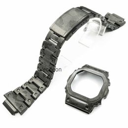 316l Stainless Steel New Camouflage Stainless Watchbands for Dw5600 Gw-m5610 Gw5000 Watchband Bezel/case Strap Metal Watch Band H0915