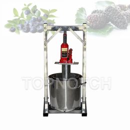 Manual Juice Pressing Machine Home Stainless Steel Juicer Self Brewing Grape Wine Press Maker