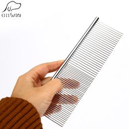 Dog Combs Pet Cleaning Tools For Cat Deshedding Brush Hackle for Grooming Combs Removes Dogs Hair Comb