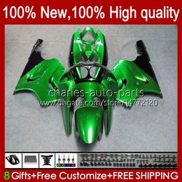 Bodywork Body For KAWASAKI NINJA ZX-750 ZX7R ZX750 ZX 7 R pearl green new 96 97 98 99 2000 2001 2002 2003 28HC.12 ZX 7R ZX 750 ZX-7R 1996 1997 1998 1999 00 01 02 03 OEM Fairing