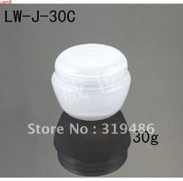300pcs/1lot.30g PPplastic jar PP jar.Cream jar.Powder container.Split charging bottle.Beauty package LW-J-30Cgood qualty