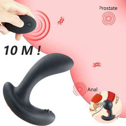 NXYVibrator Inflatable Anal Dildo Vibrator Wireless Remote Control Male Prostate Massager Huge Butt Plug Expansion Sex Toys For couples 1123
