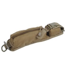 Tactical Shoulder Strap Sundries Bags for Backpack Accessory Pack Key Flashlight Pouch Molle Outdoor Camping EDC Kits Tools Bag Y0721