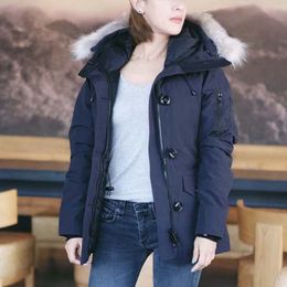 Fashion Winter Down Jackets Women MontB Parka Hooded Classic Designer Jacket Slim Warm Fur Coats Customise Plus Size Sale