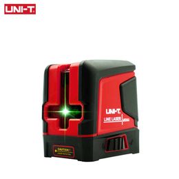 UNI-T LM570LD-II Lines Laser Level Green Beam Self-Leveling Vertical Horizontal Cross Line Layout Measuring Instrument 210719