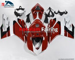 Red White Black Body Covers For Ducati 1199 899 1199S 2012 2013 2014 Motorbike Fairings 1199 899 12-14 Hull (Injection molding)