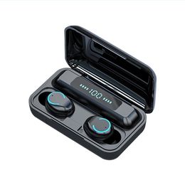 In-ear Waterproof Wireless Earbuds With LED Digital Display Stereo Bass Sports Headphones TWS Bluetooth 5.0 Music Noise Cancelling 2T6CW