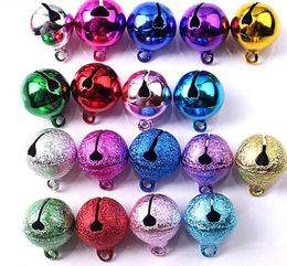 2021 Wholesale-Festival Styling 240pcs/lot Mixed Colors Small Jewelry Bells Findings, Christmas Decoration Ornament Jingle Bells