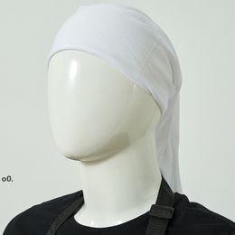 Designer Mask Sublimation Magic Turban White Blank Sublimated Headscarf Customized Diy 9.84*19.3inch Polyester Mutifunctional LLE11955