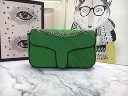 Crossbody Bag High Quality Womens Marmont Multicolor Canvas Fashion Bags Handbags Messenger Purse Wallet