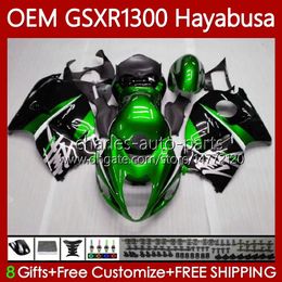 Body Injection For SUZUKI Green black GSXR 1300 CC Hayabusa GSXR1300 08 2008 2009 2010 2011 2012 2013 77No.161 1300CC GSXR-1300 14 15 16 17 18 19 GSX R1300 08-19 Fairing