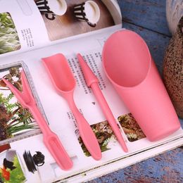 Garden Decorations 4Ps Home Indoor Miniature Digging Watering Transplanting Mini Carden Succulent Hand Portable Kit DIY Tool Set Suppliers