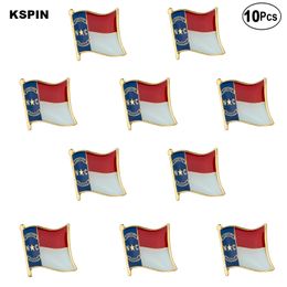 U.S.A North carolina Lapel Pin Flag badge Brooch Pins Badges 10Pcs a Lot