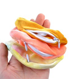 20PCS Factory direct tie dye zipper scrunchie women accessories elastic hair ties large pocket velvet scrunchies