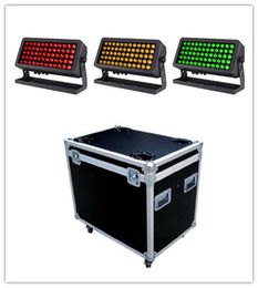 1pcs Led City Color Wall Wash floodLight 60x15W 4in1 RGBW waterproof wall washer dmx for Outdoor Party Stage Wedding Hotel with flight case