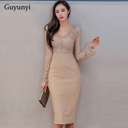 Tight Knee Length Lace Dress Oferta Online | DHgate.com