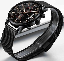 relogio masculino CRRJU watches Men Fashion Sport Stainless Steel Band Watch Luxury Quartz Business Wristwatch reloj hombre 210517