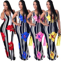 -Ärmel Maxi Kleid Traditionelle Mode aus Schulter Design Blumen Pruing Backless Sexy Plus Größe Lange Sommer Afrikanische Kleidung Dashiki