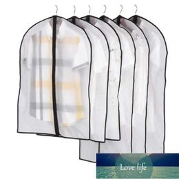 Clothing & Wardrobe Storage 5pcs Waterproof Suit Hanging Punch Reusable Garment Pocket Clothes Dust Cover Factory price expert design Quality Latest Style Original
