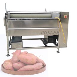 Fruit Washer Vegetables Washing Industrial Potato Peeler Peeling Machine