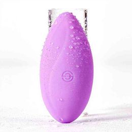 NXY Eggs Chest Massager Appeal Tiaodan Liquid Silicone Vibrating Breast Masturbator Female Can Strap on Sex Toys for Women 1209